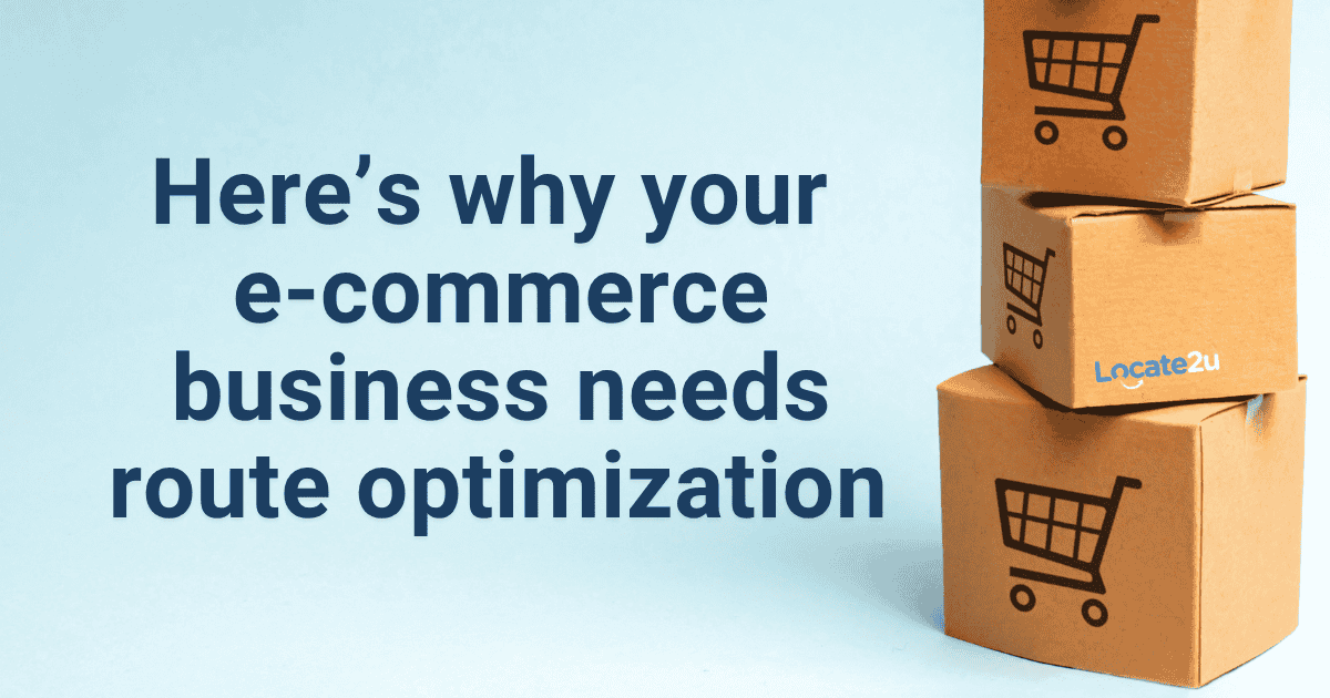 E Commerce Business Route Optimization Software